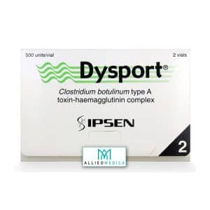 DYSPORT® 500U 2 vials