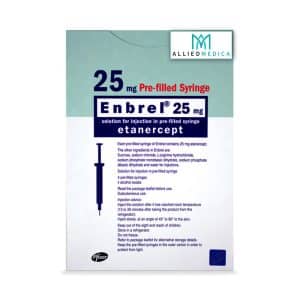ENBREL® 25MG 4 PRE-FILLED SYRINGE