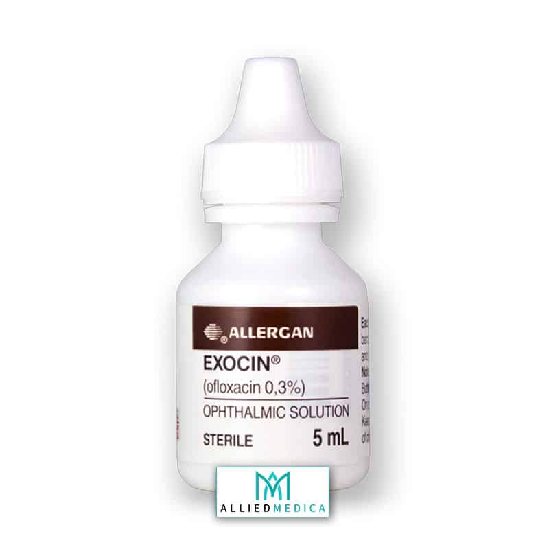 EXOCIN® 0.3 EYE DROPS (NonEnglish) Allied Medica