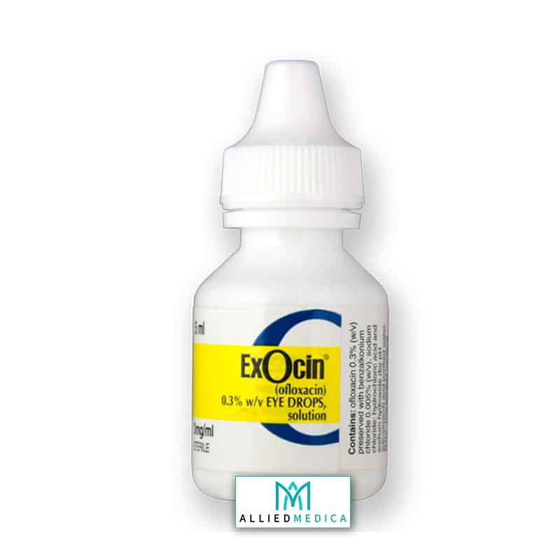 EXOCIN® 0.3 EYE DROPS Allied Medica