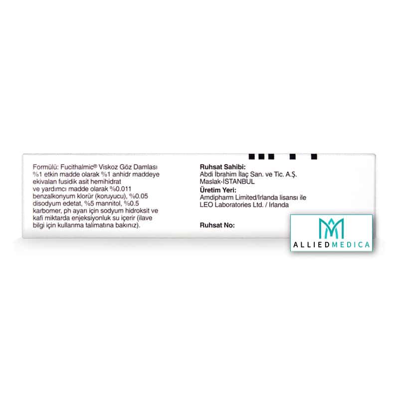 FUCITHALMIC® VISCOUS EYE DROPS 1 Allied Medica