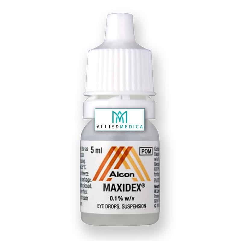 MAXIDEX® OPHTHALMIC SOLUTION (Non-English) - Allied Medica